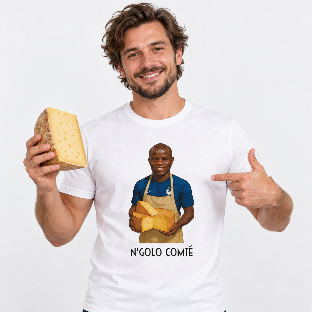 T-shirts Homme Fromages