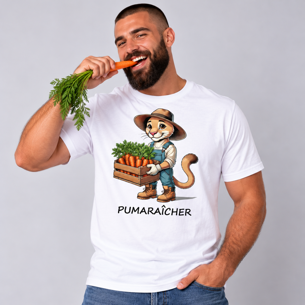 T-shirts Homme Légumes & Champignons