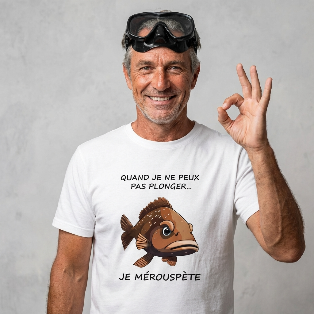 T-shirts Homme Plongée