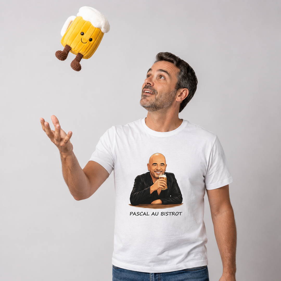 T-shirt Homme Pascal au Bistrot