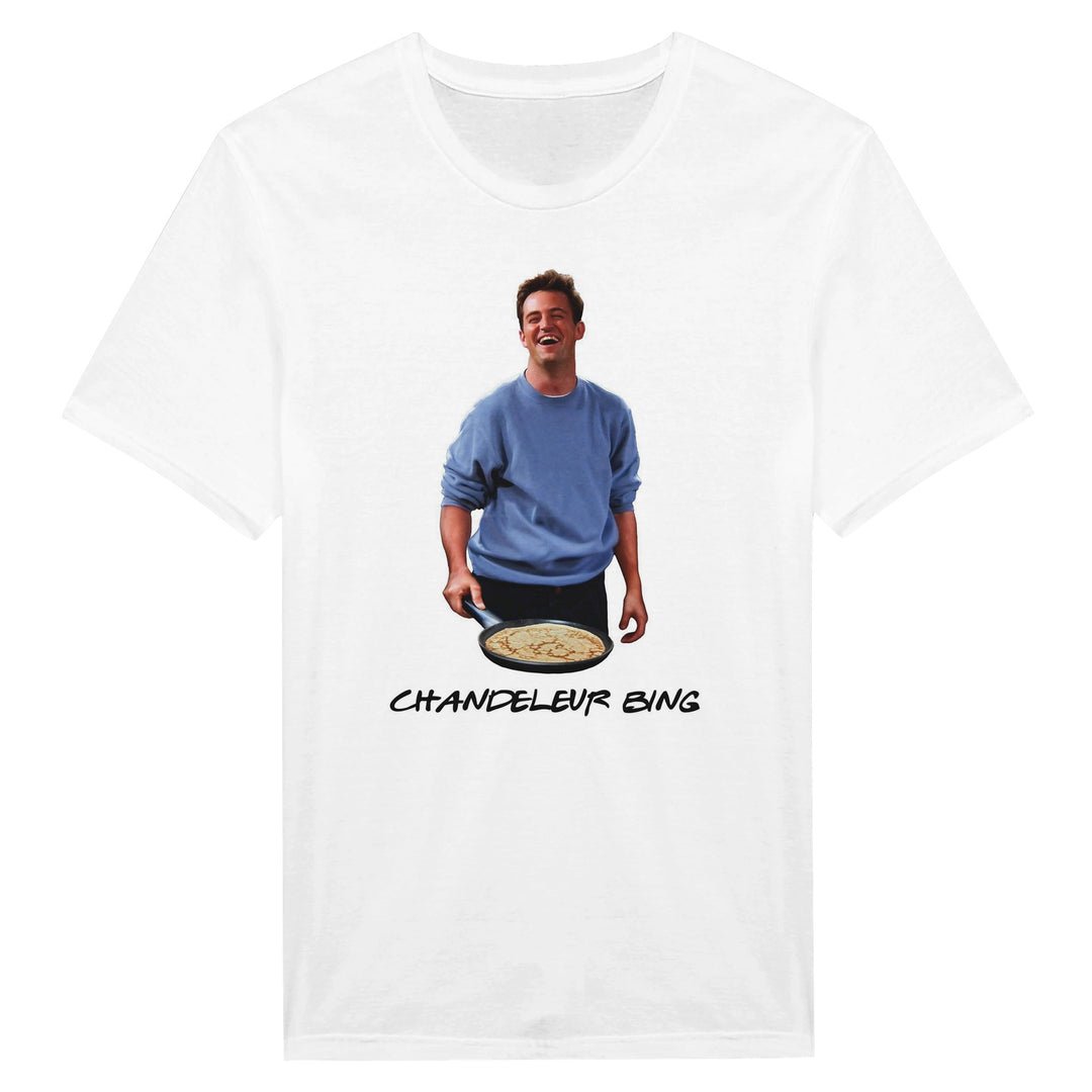 T-shirt femme « Chandeleur Bing » : un jeu de mots gourmand et plein d'humour.