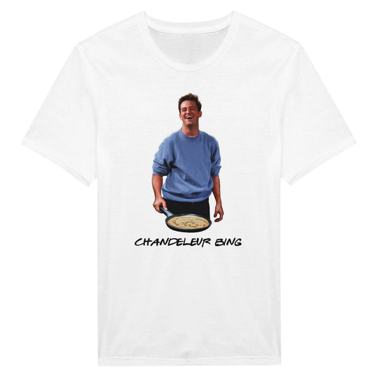 T-shirt femme « Chandeleur Bing » : un jeu de mots gourmand et plein d'humour.