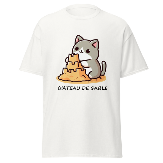 T-shirt Homme Chateau de sable