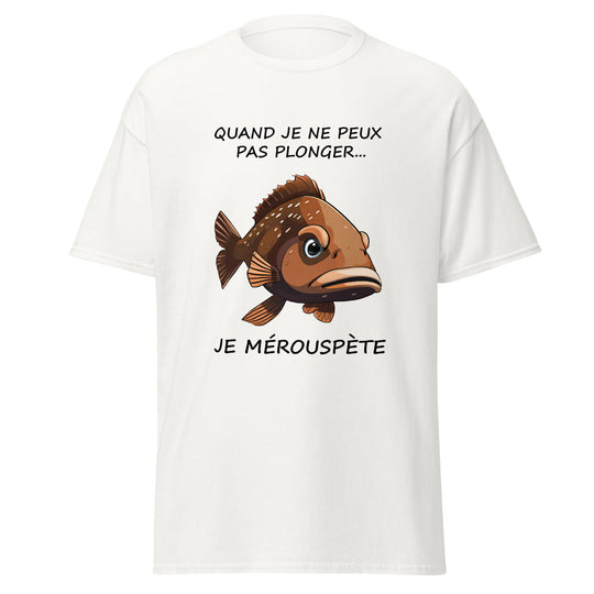 T-shirt Homme Je mérouspète