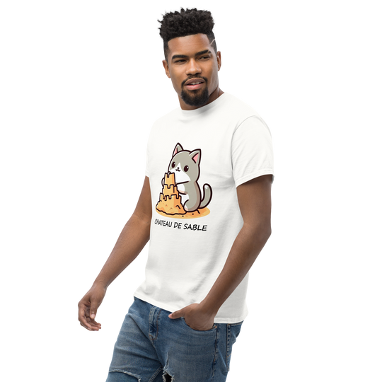 T-shirt Homme Chateau de sable