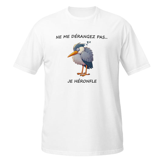 T-shirt Homme Je héronfle