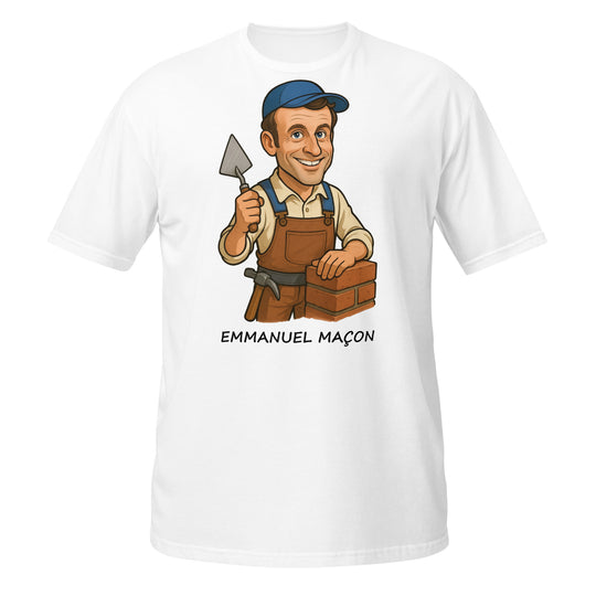 T-shirt Homme Emmanuel Maçon