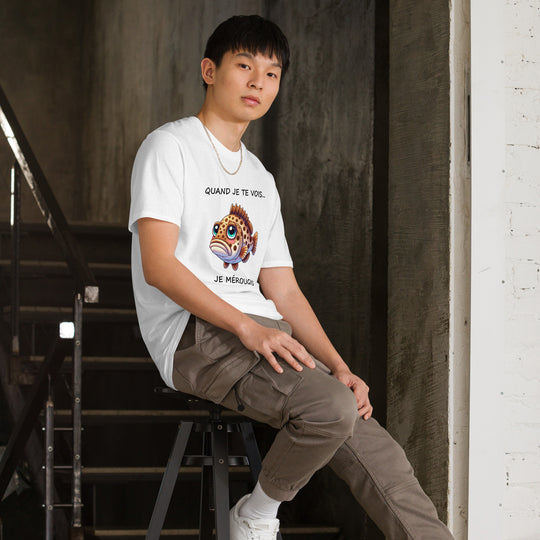 T-shirt Homme Je mérougis