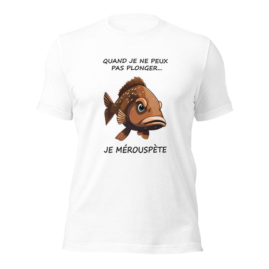 T-shirt Femme Je mérouspète