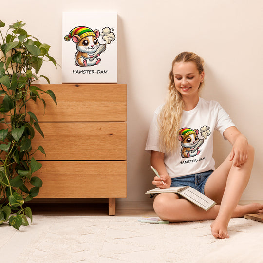 T-shirt Femme Hamster-dam