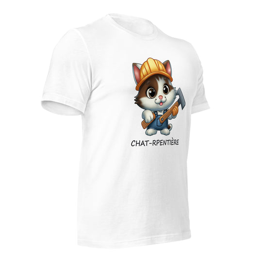 T-shirt Femme Chat-rpentière