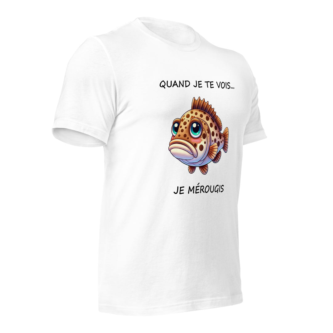 T-shirt Femme Je mérougis